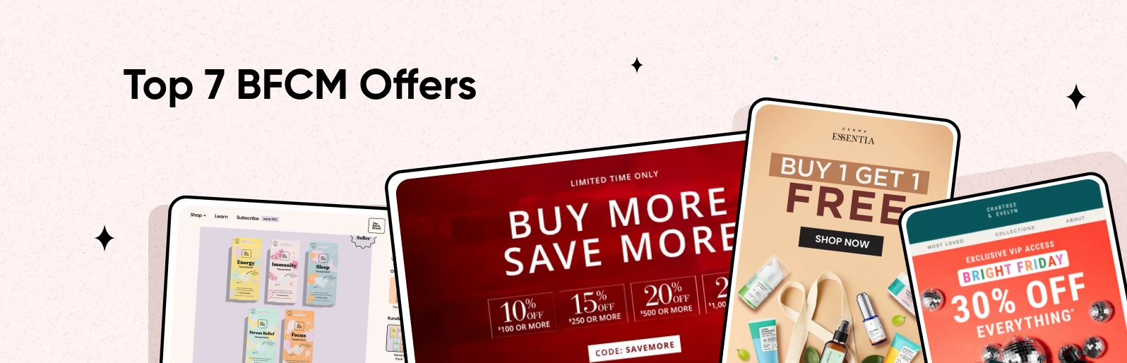 Top 7 BFCM Offers To Skyrocket Your e-Commerce Sales