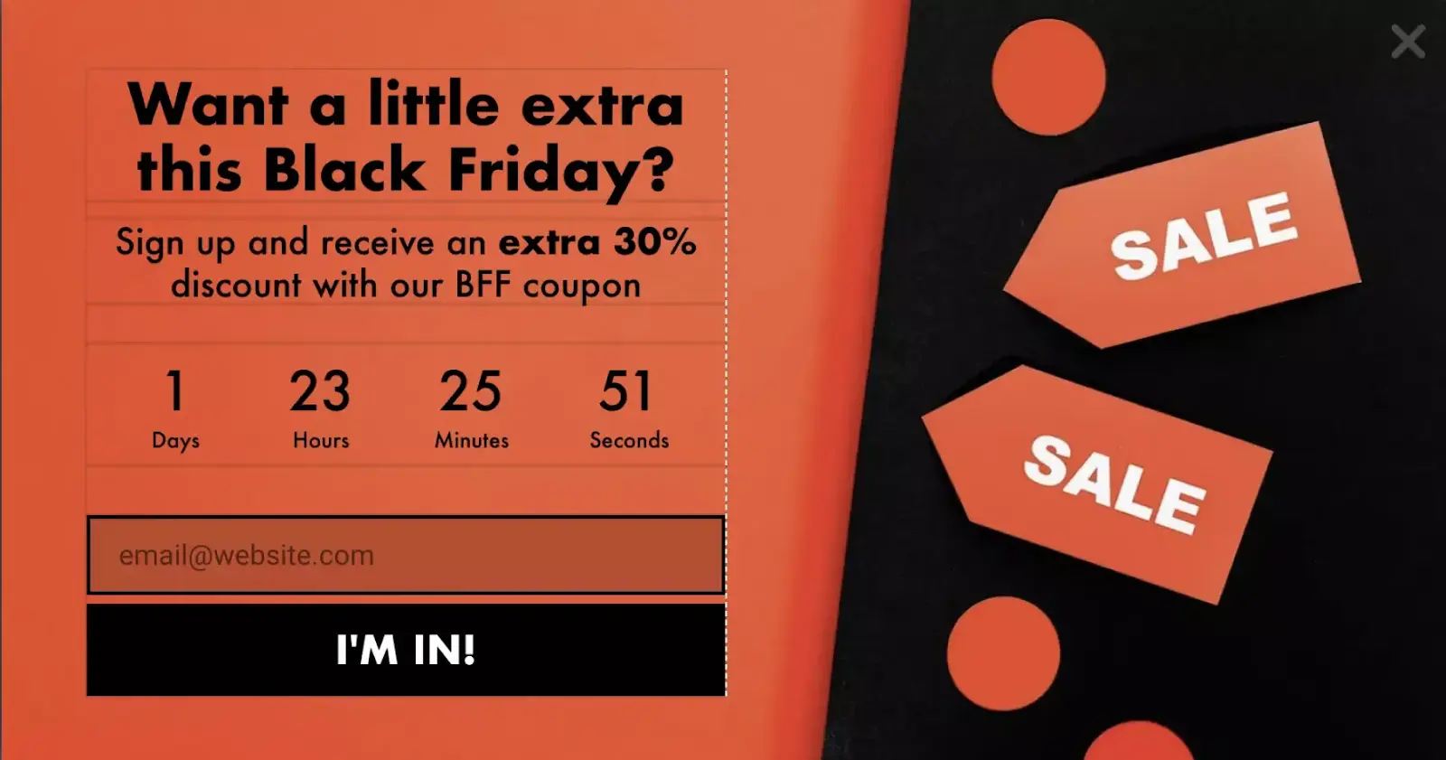 an example of sales tactics that drive urgency in ecommerce