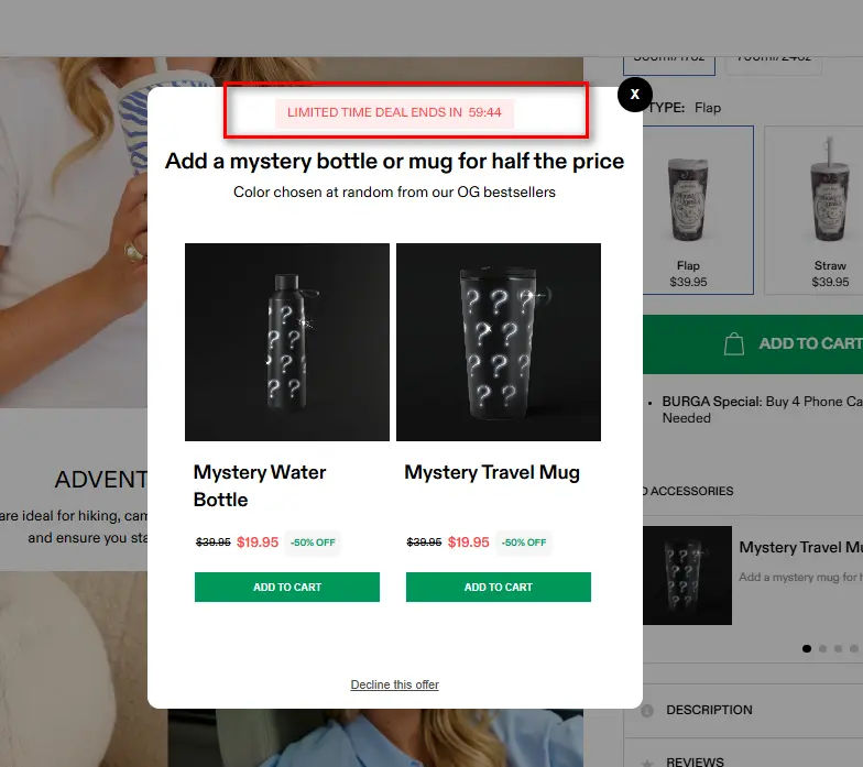 limited deal example