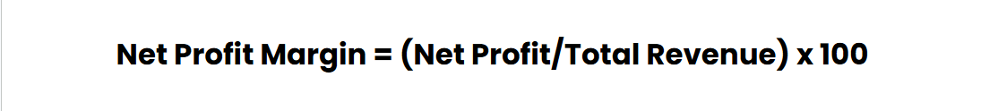 Net profit margin formula