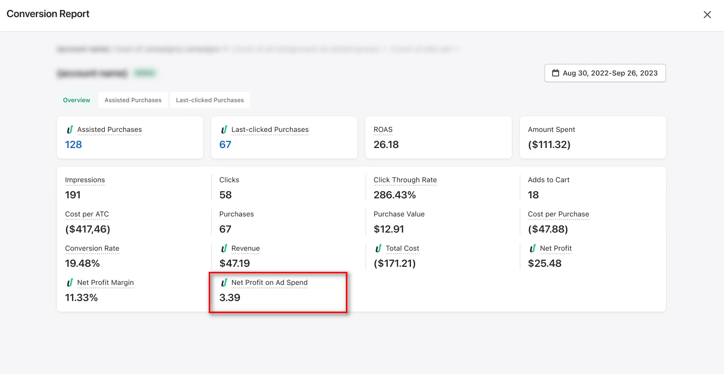 TrueProfit Marketing Attribution