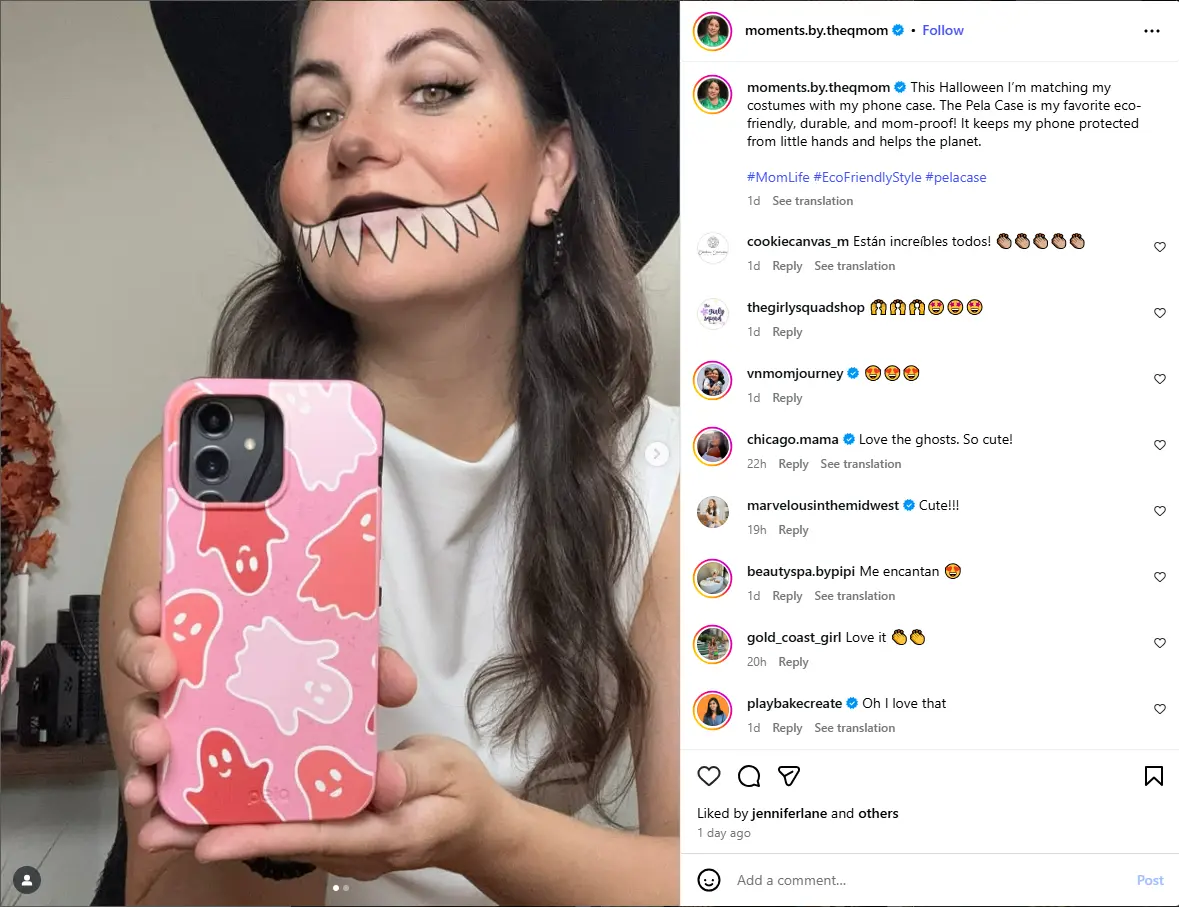 Partner with Influencers example