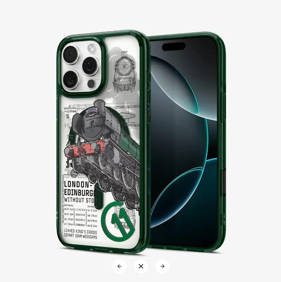 phone case premium products webpage example