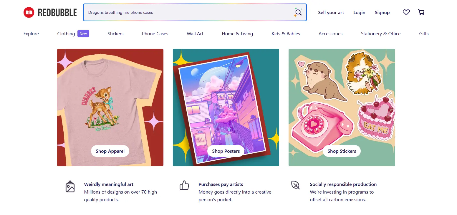 redbubble shopify pod app