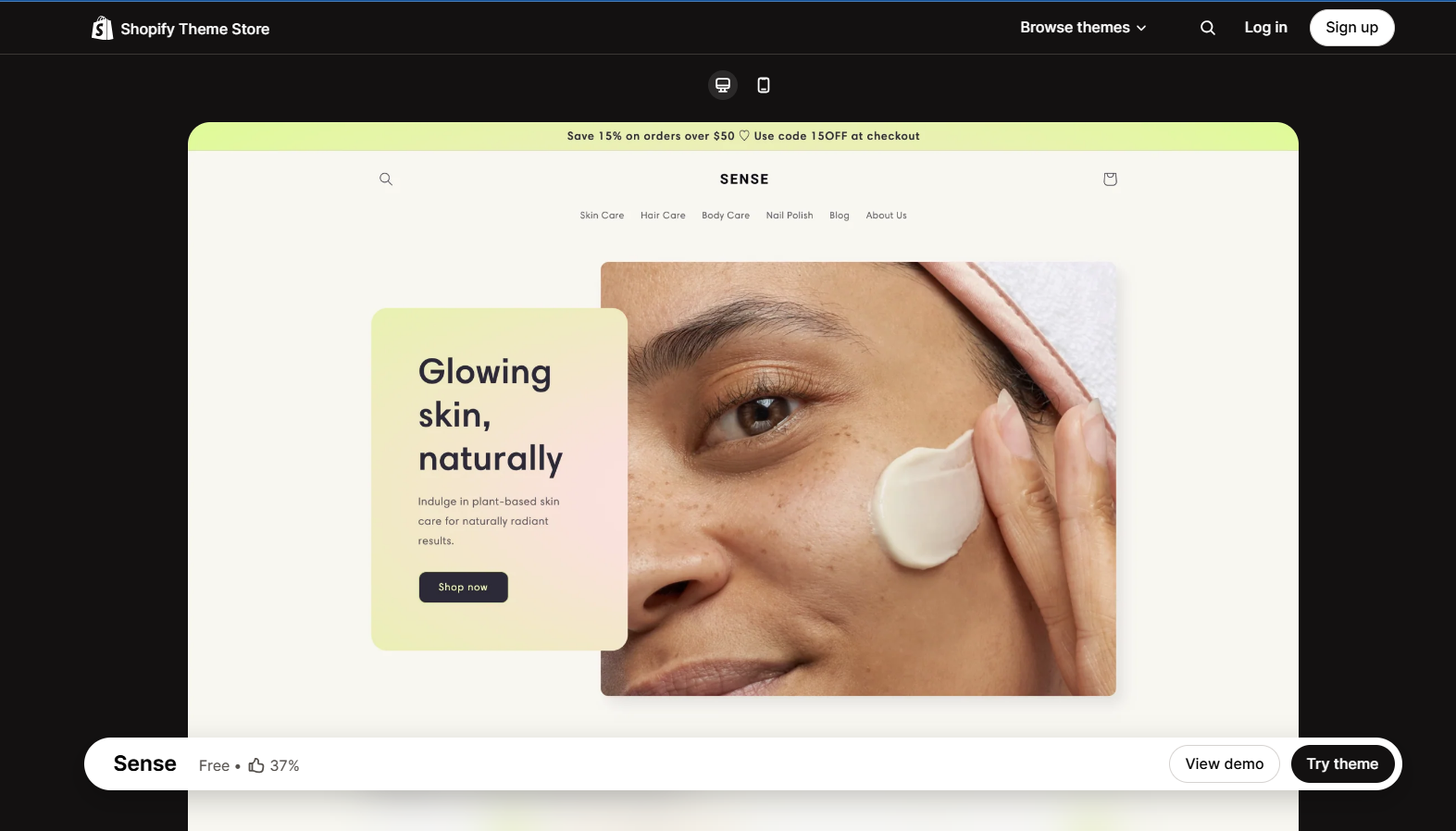 Sense - Shopify dropshipping theme