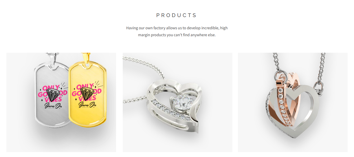 Shineon jewelry supplier