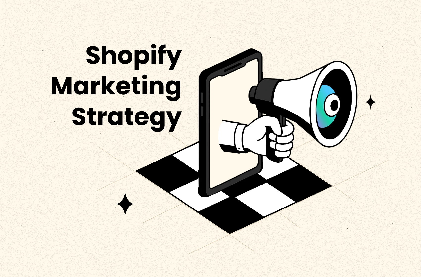 Megaphone from smartphone for 7 Best Shopify marketing strategies to boost sales in 2025 - by TrueProfit