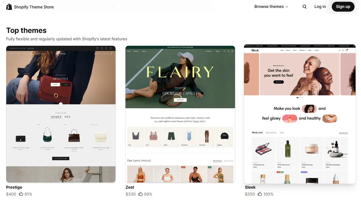 Selling Shopify theme