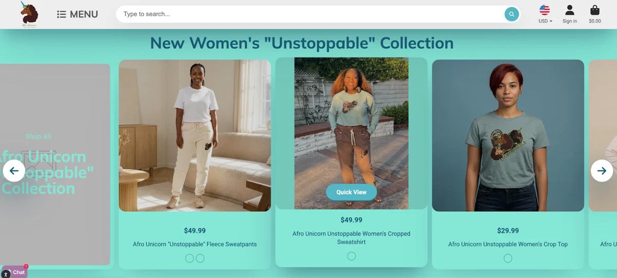 Product Showcases and Mockups example
