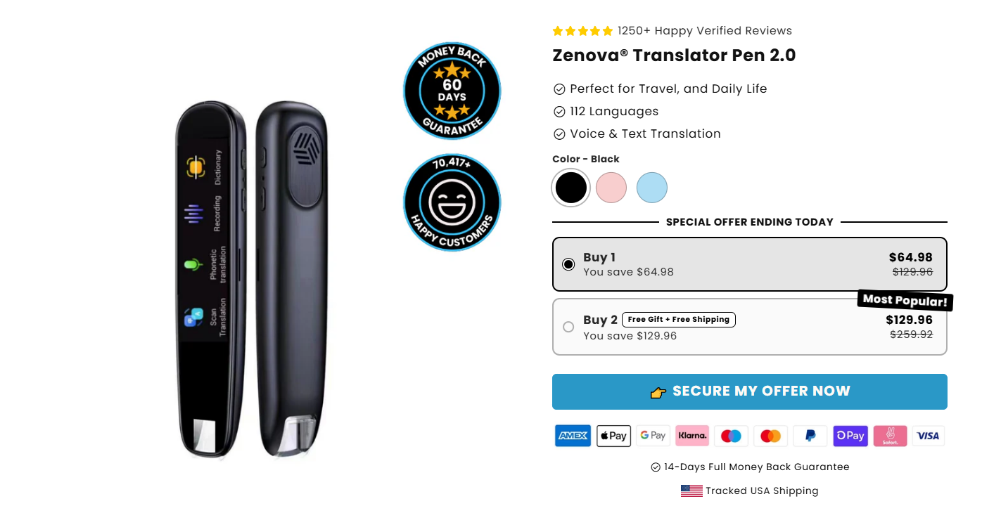 smart translator pen 