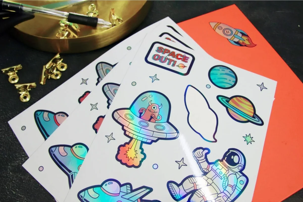 Stickers product example