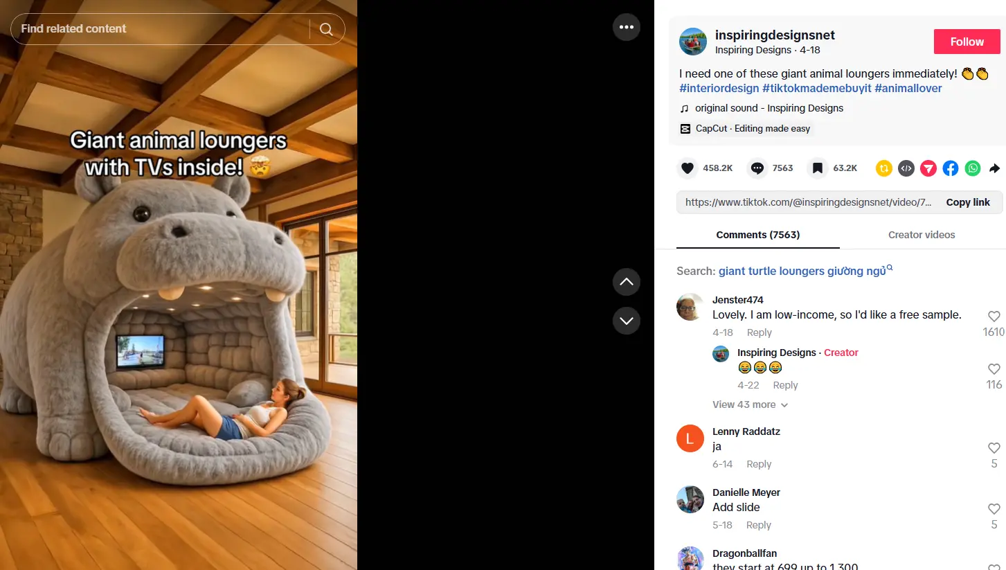 viral tiktok content